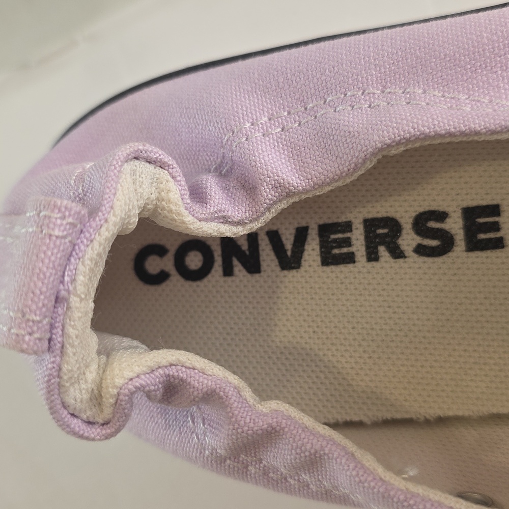 Women's  Converse Sneakers, Pink, Elasticized Back Upper, New With Box Size 7 - Picture 8 of 8